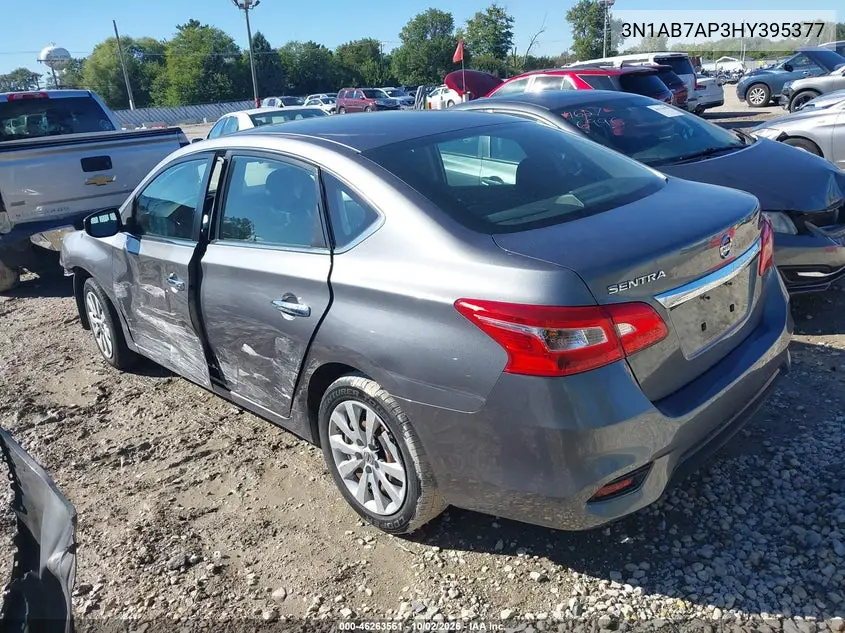 2017 NISSAN SENTRA VIN 3N1AB7AP3HY395377 — фото 3