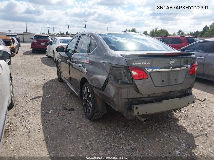 2017 NISSAN SENTRA VIN 3N1AB7APXHY222391 — фото 3