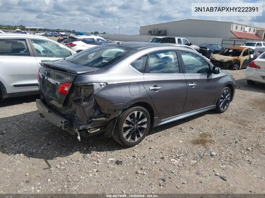 2017 NISSAN SENTRA VIN 3N1AB7APXHY222391 — фото 4