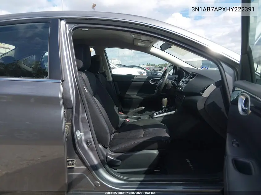 2017 NISSAN SENTRA VIN 3N1AB7APXHY222391 — фото 5