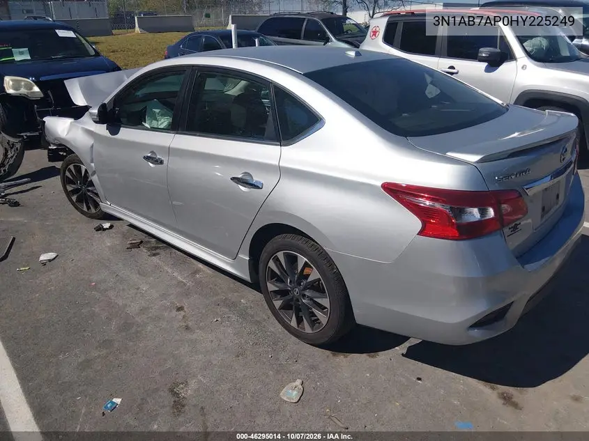 2017 NISSAN SENTRA VIN 3N1AB7AP0HY225249 — фото 3