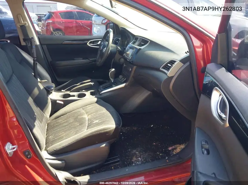 2017 NISSAN SENTRA VIN 3N1AB7AP9HY262803 — фото 5