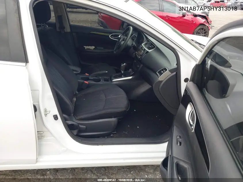 2017 NISSAN SENTRA VIN 3N1AB7AP5HY313018 — фото 5