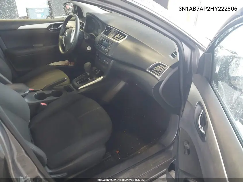2017 NISSAN SENTRA VIN 3N1AB7AP2HY222806 — фото 5