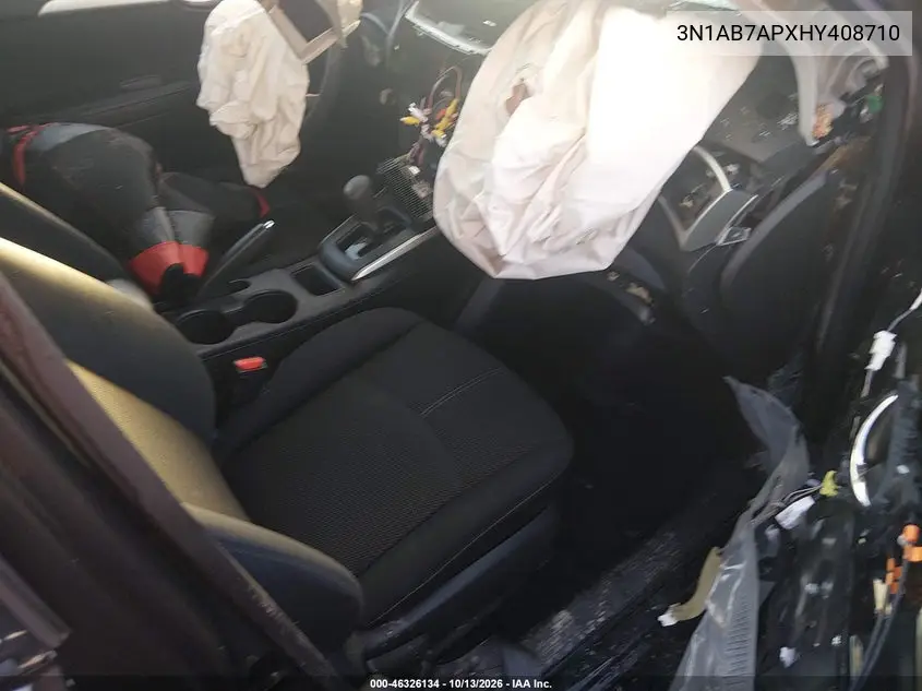 2017 NISSAN SENTRA VIN 3N1AB7APXHY408710 — фото 5