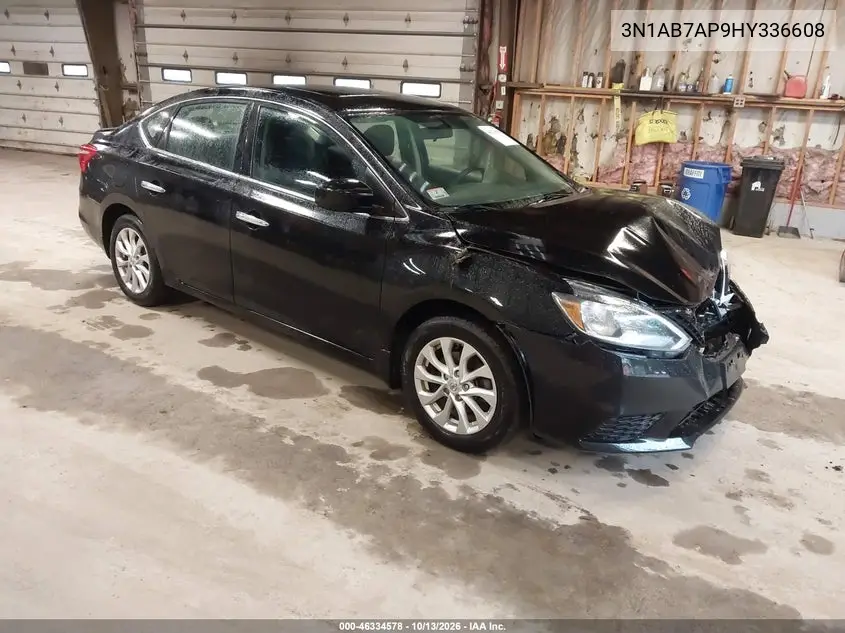 NISSAN SENTRA 2017, VIN 3N1AB7AP9HY336608
