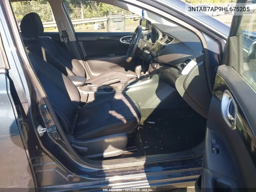 2017 NISSAN SENTRA VIN 3N1AB7AP9HL675205 — фото 5