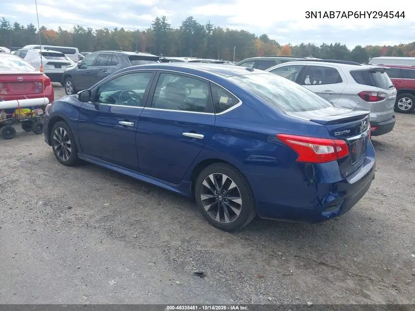 2017 NISSAN SENTRA VIN 3N1AB7AP6HY294544 — фото 3