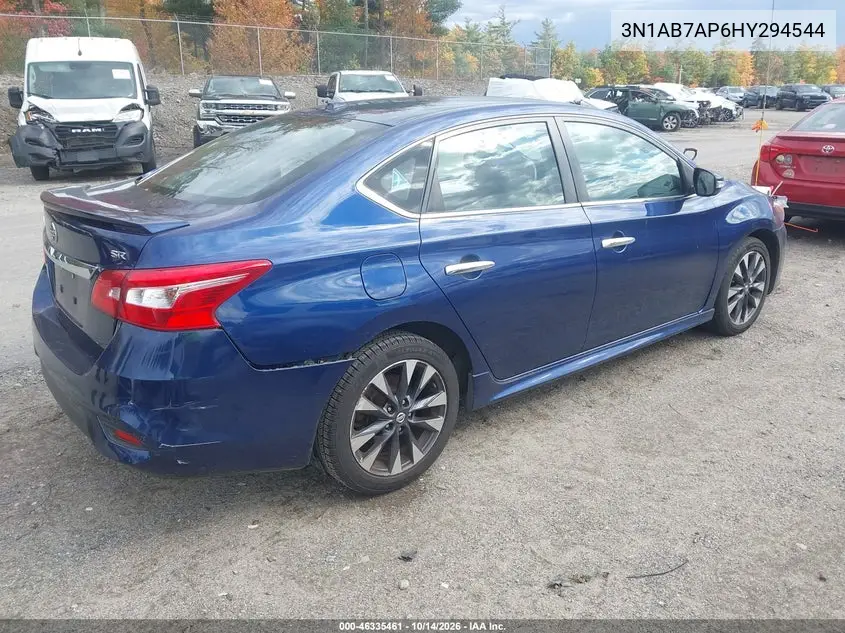 2017 NISSAN SENTRA VIN 3N1AB7AP6HY294544 — фото 4