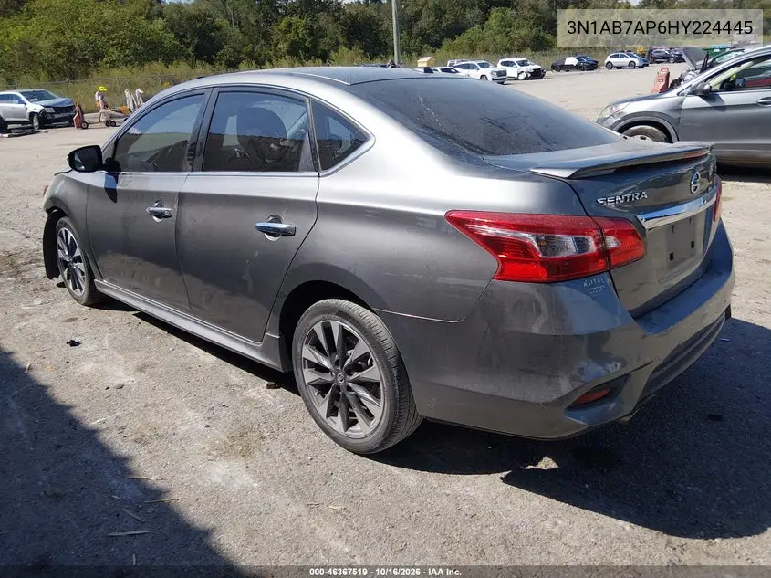 2017 NISSAN SENTRA VIN 3N1AB7AP6HY224445 — фото 3