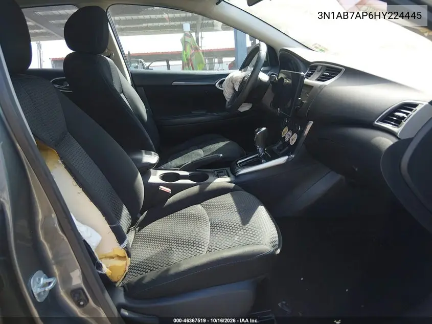 2017 NISSAN SENTRA VIN 3N1AB7AP6HY224445 — фото 5