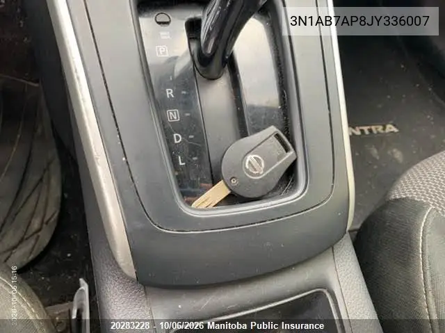 2018 NISSAN SENTRA VIN 3N1AB7AP8JY336007 — фото 11
