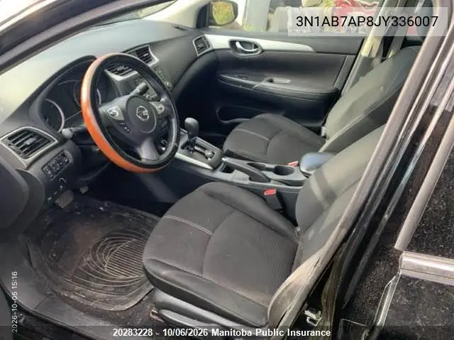 2018 NISSAN SENTRA VIN 3N1AB7AP8JY336007 — фото 5