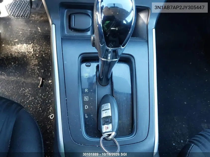 2018 NISSAN SENTRA VIN 3N1AB7AP2JY305447 — фото 11