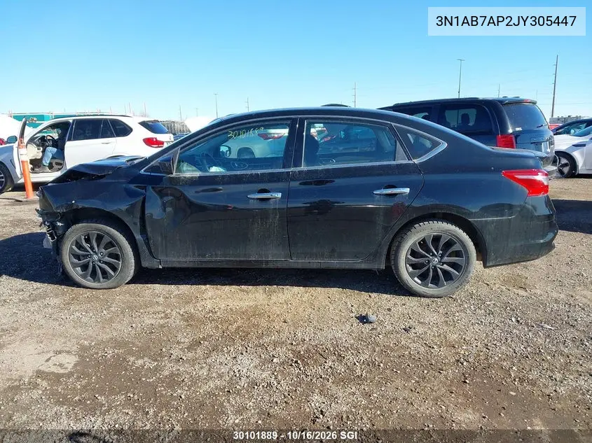2018 NISSAN SENTRA VIN 3N1AB7AP2JY305447 — фото 14