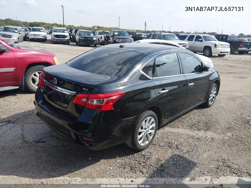 2018 NISSAN SENTRA VIN 3N1AB7AP7JL657131 — фото 4