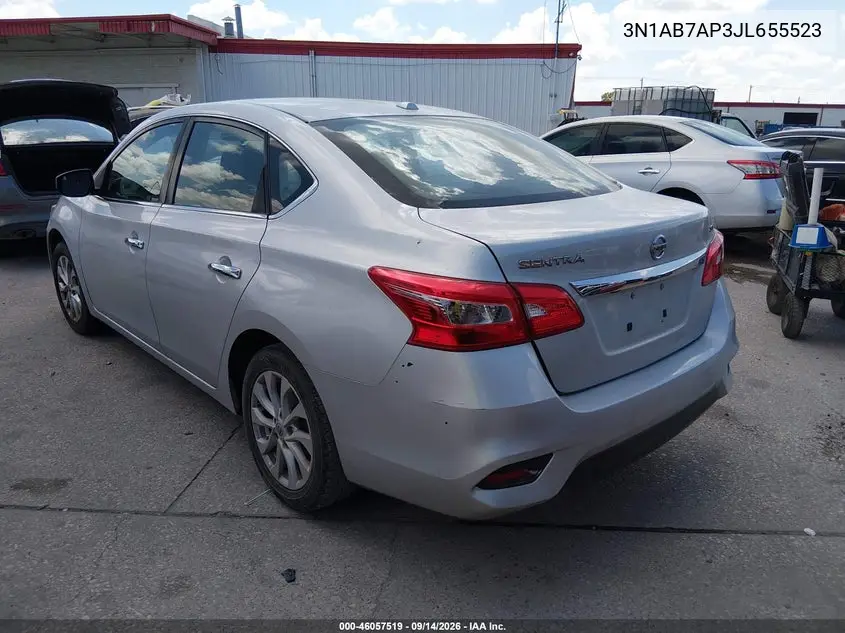 2018 NISSAN SENTRA VIN 3N1AB7AP3JL655523 — фото 3