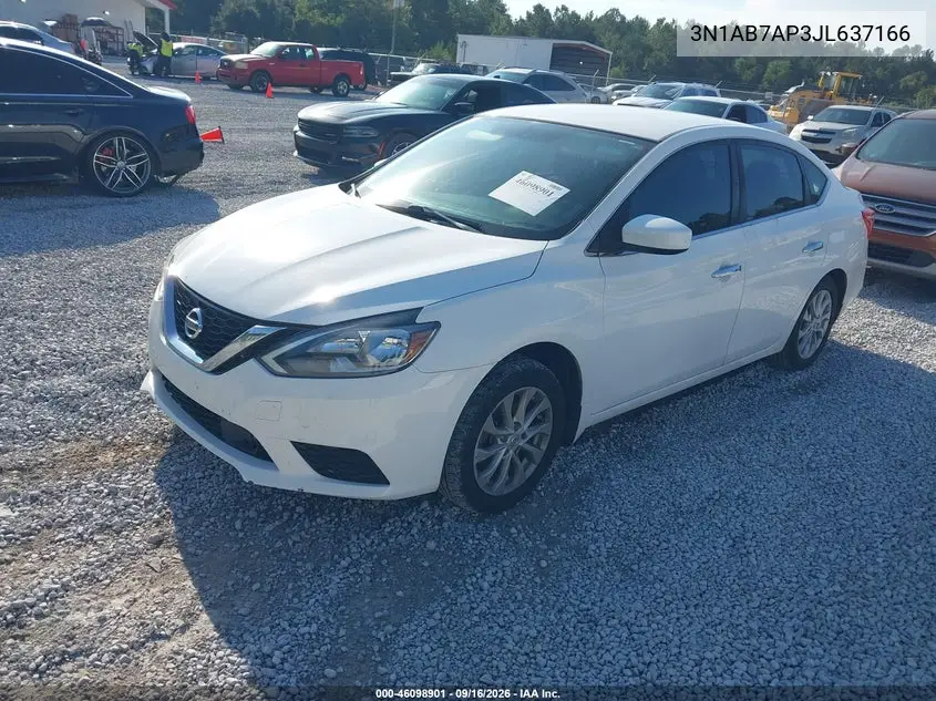 2018 NISSAN SENTRA VIN 3N1AB7AP3JL637166 — фото 2