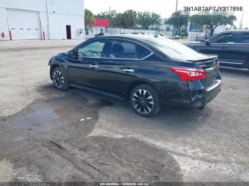 2018 NISSAN SENTRA VIN 3N1AB7AP7JY317898 — фото 3