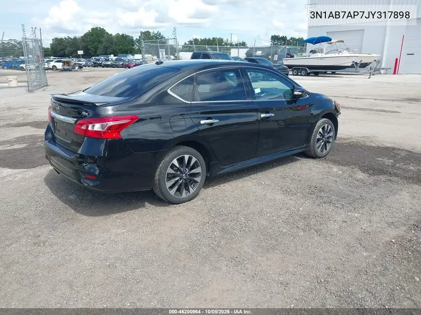 2018 NISSAN SENTRA VIN 3N1AB7AP7JY317898 — фото 4