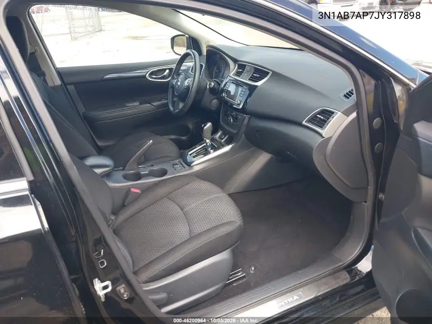 2018 NISSAN SENTRA VIN 3N1AB7AP7JY317898 — фото 5