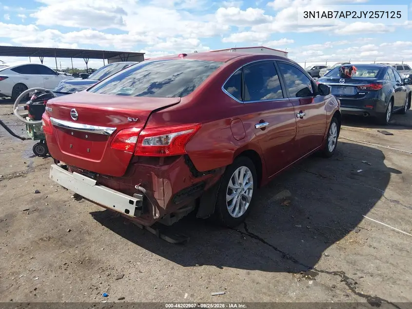 2018 NISSAN SENTRA VIN 3N1AB7AP2JY257125 — фото 4