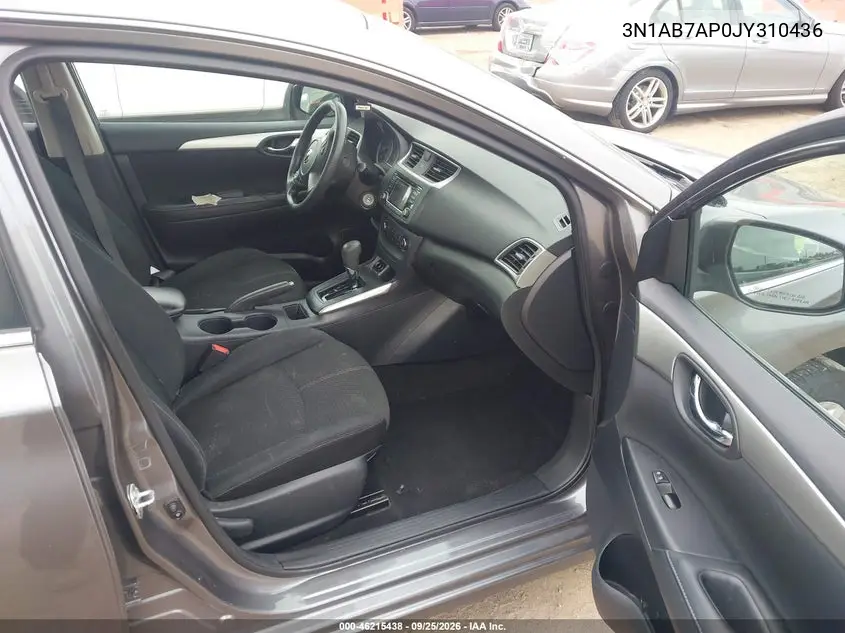 2018 NISSAN SENTRA VIN 3N1AB7AP0JY310436 — фото 5
