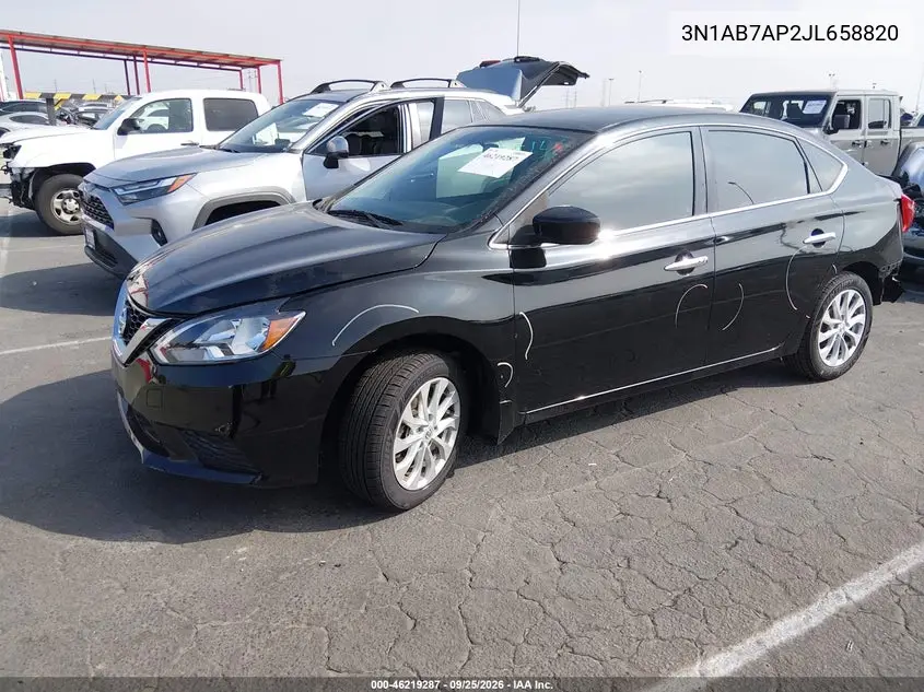 2018 NISSAN SENTRA VIN 3N1AB7AP2JL658820 — фото 2