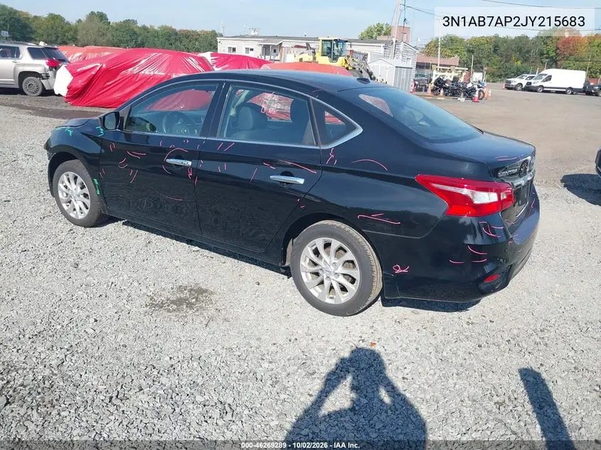 2018 NISSAN SENTRA VIN 3N1AB7AP2JY215683 — фото 3