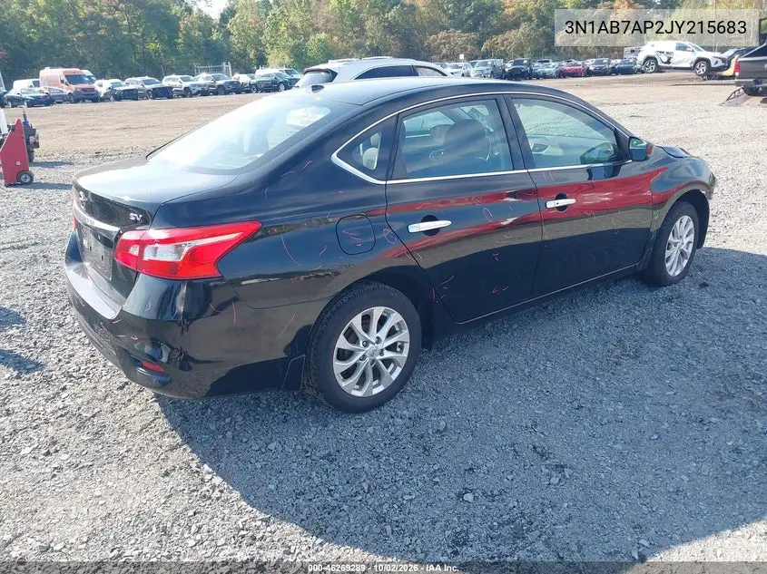 2018 NISSAN SENTRA VIN 3N1AB7AP2JY215683 — фото 4