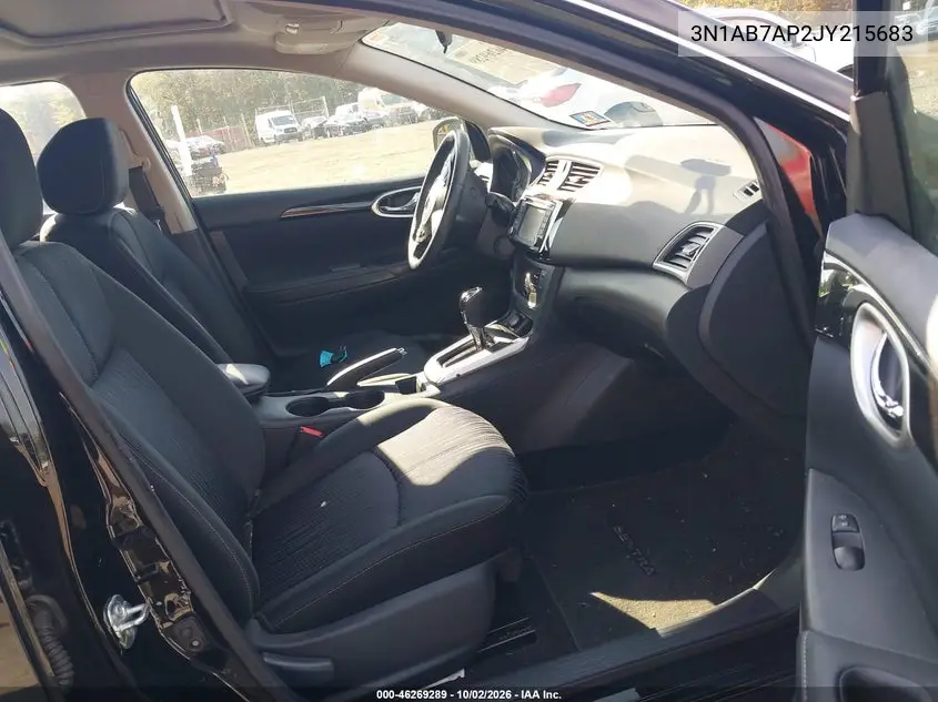 2018 NISSAN SENTRA VIN 3N1AB7AP2JY215683 — фото 5