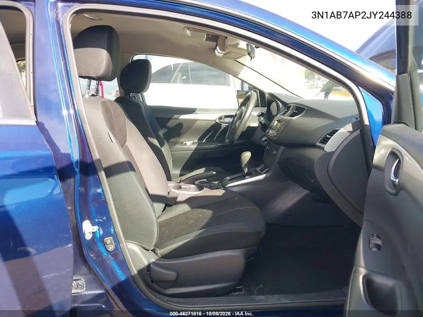 2018 NISSAN SENTRA VIN 3N1AB7AP2JY244388 — фото 5