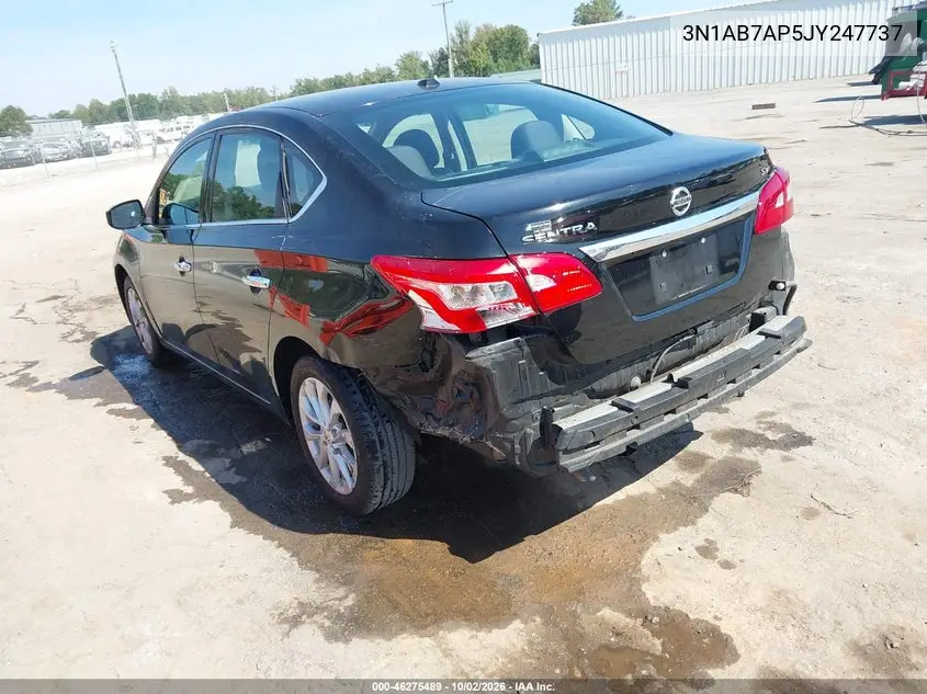2018 NISSAN SENTRA VIN 3N1AB7AP5JY247737 — фото 3