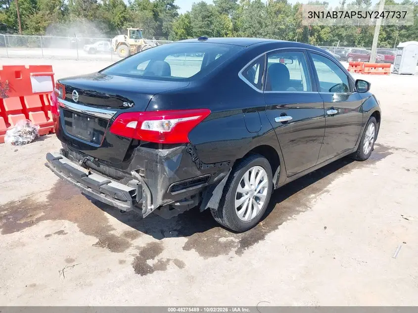 2018 NISSAN SENTRA VIN 3N1AB7AP5JY247737 — фото 4
