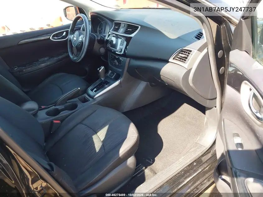 2018 NISSAN SENTRA VIN 3N1AB7AP5JY247737 — фото 5