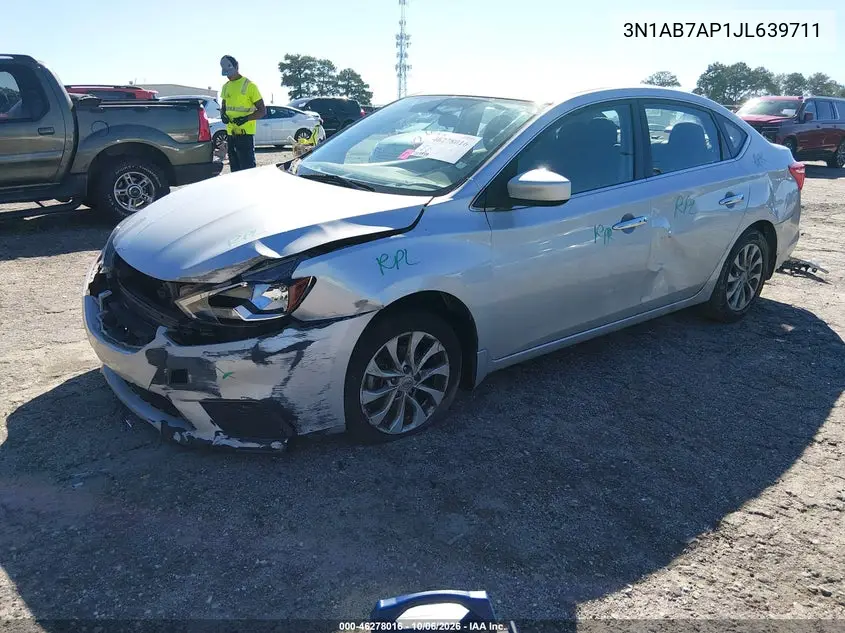 2018 NISSAN SENTRA VIN 3N1AB7AP1JL639711 — фото 2