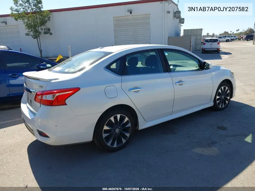 2018 NISSAN SENTRA VIN 3N1AB7AP0JY207582 — фото 4