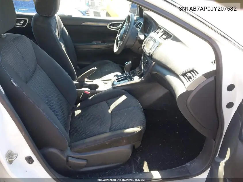 2018 NISSAN SENTRA VIN 3N1AB7AP0JY207582 — фото 5