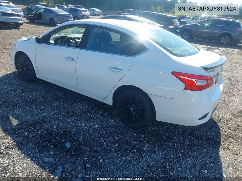 2018 NISSAN SENTRA VIN 3N1AB7APXJY317524 — фото 3
