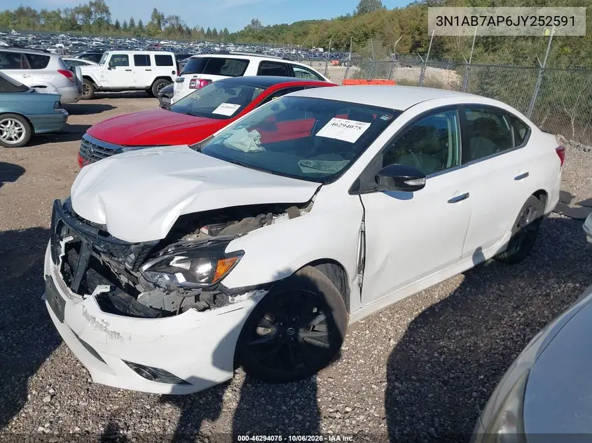 2018 NISSAN SENTRA VIN 3N1AB7AP6JY252591 — фото 2
