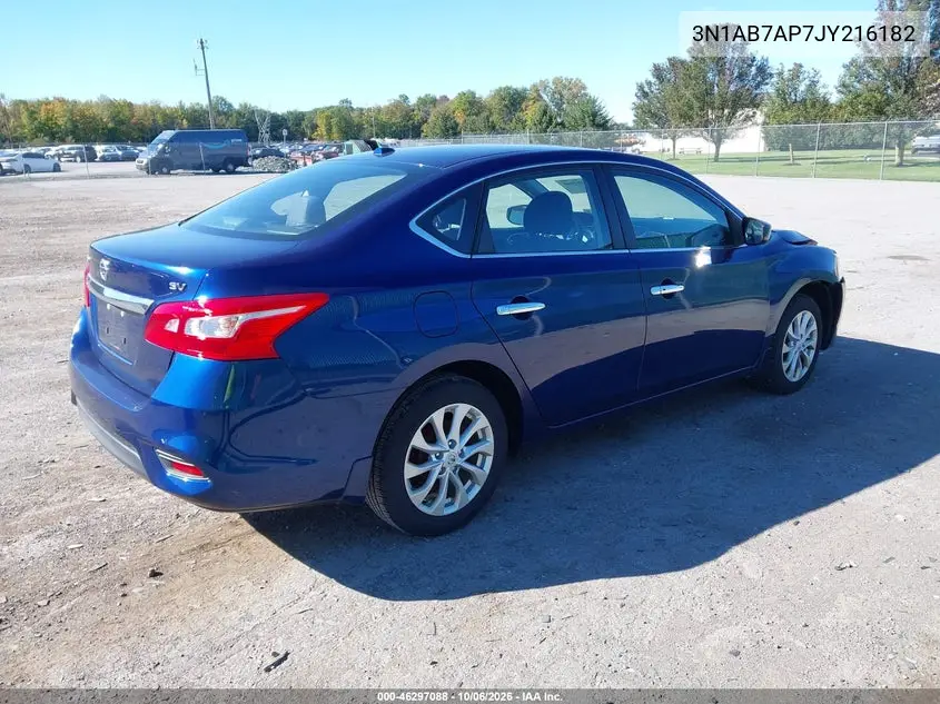 2018 NISSAN SENTRA VIN 3N1AB7AP7JY216182 — фото 4