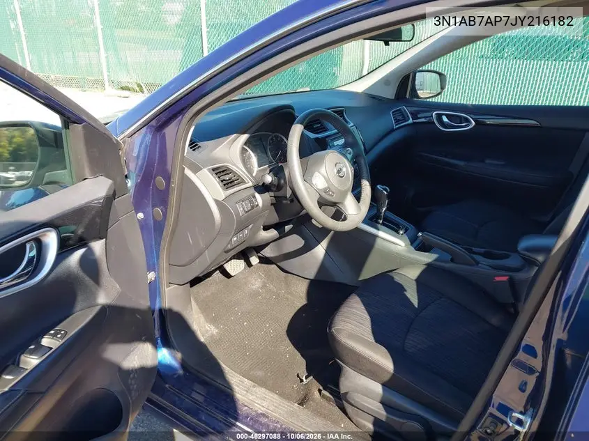 2018 NISSAN SENTRA VIN 3N1AB7AP7JY216182 — фото 5