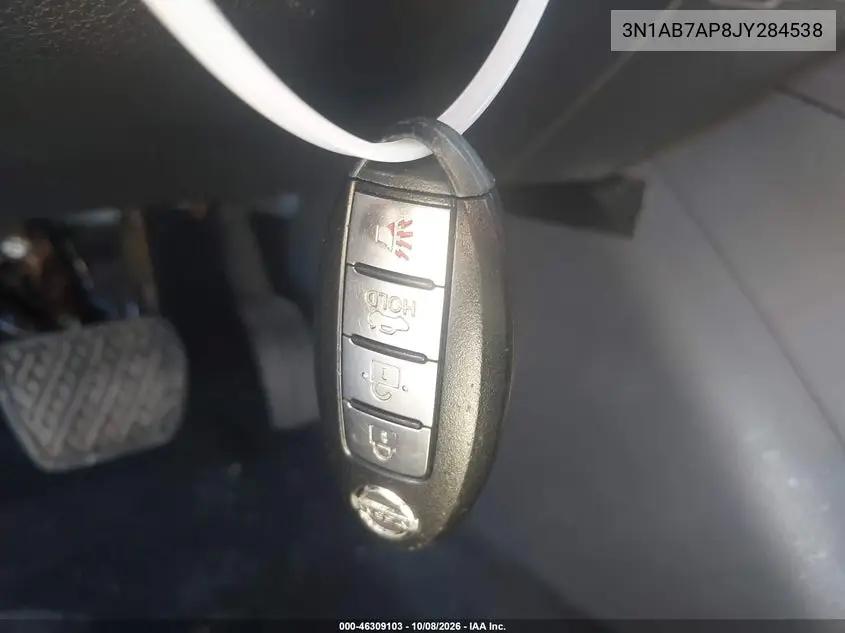 2018 NISSAN SENTRA VIN 3N1AB7AP8JY284538 — фото 11