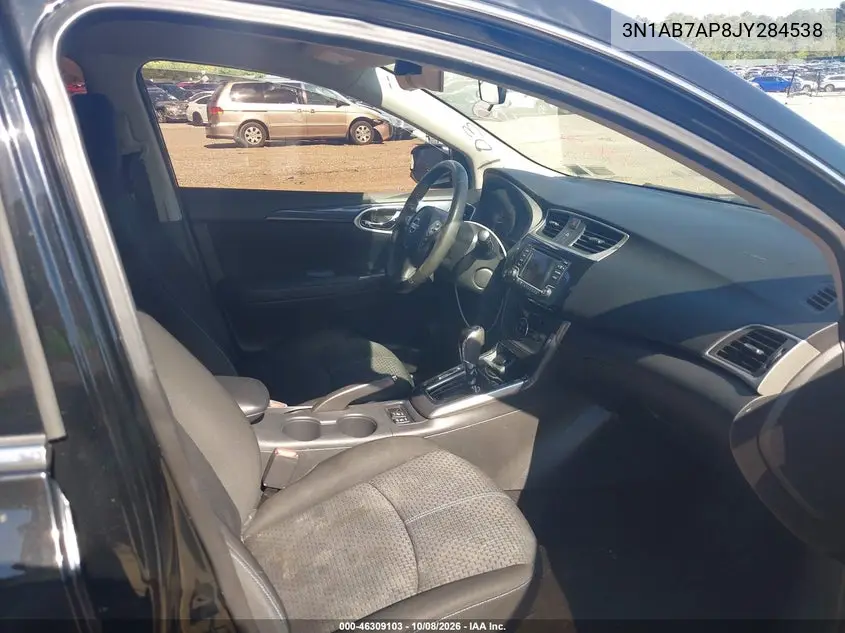 2018 NISSAN SENTRA VIN 3N1AB7AP8JY284538 — фото 5