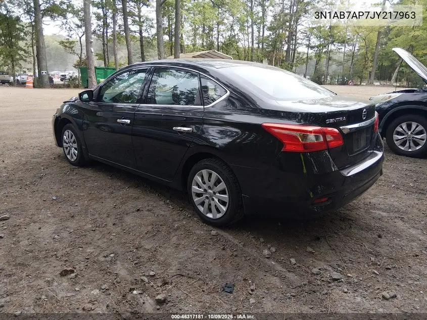 2018 NISSAN SENTRA VIN 3N1AB7AP7JY217963 — фото 3