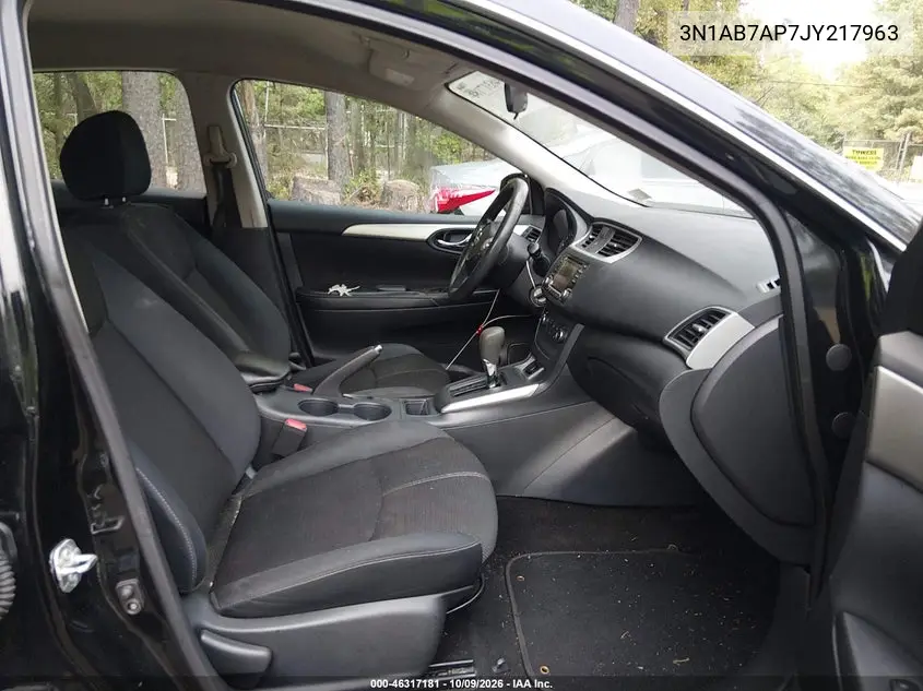 2018 NISSAN SENTRA VIN 3N1AB7AP7JY217963 — фото 5