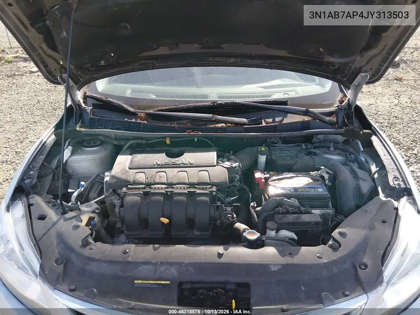 2018 NISSAN SENTRA VIN 3N1AB7AP4JY313503 — фото 10