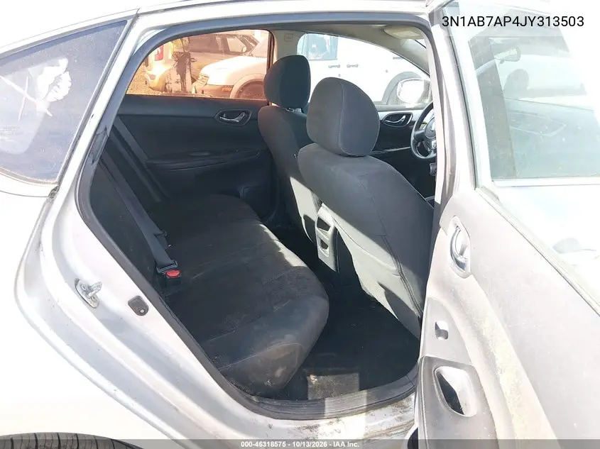 2018 NISSAN SENTRA VIN 3N1AB7AP4JY313503 — фото 8