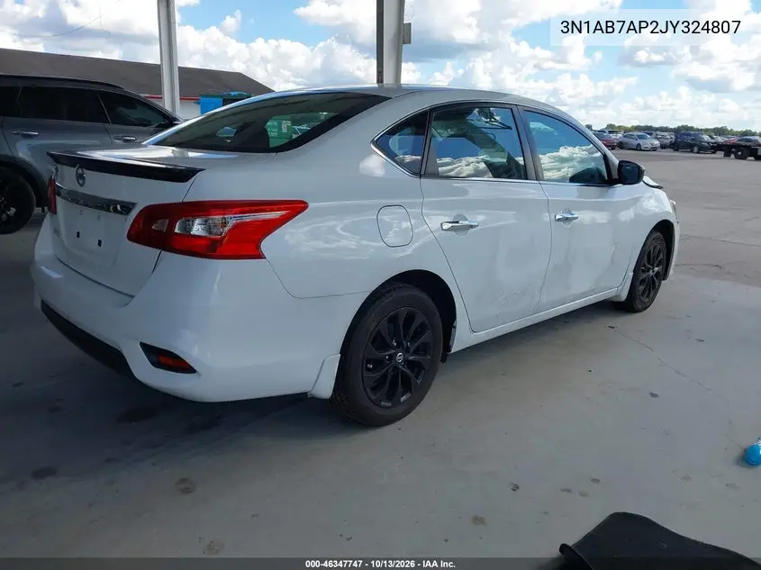 2018 NISSAN SENTRA VIN 3N1AB7AP2JY324807 — фото 4