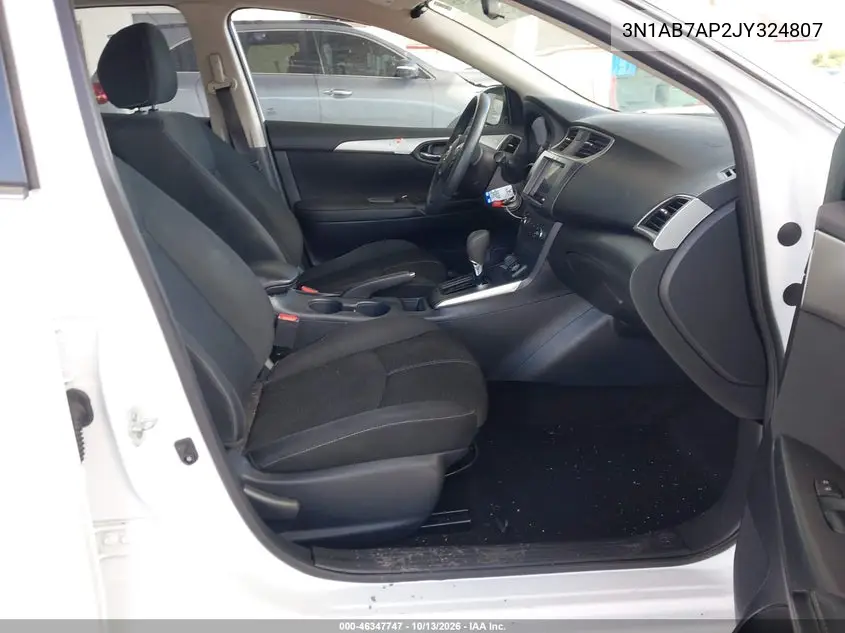 2018 NISSAN SENTRA VIN 3N1AB7AP2JY324807 — фото 5